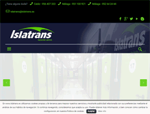 Tablet Screenshot of islatrans.es